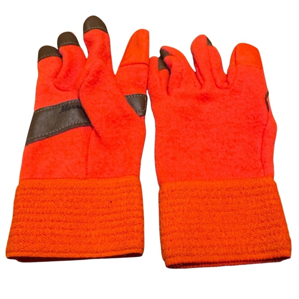 Vintage Morris Feel Hunting Gloves Mens Medium Leather/Trigger Finger‎